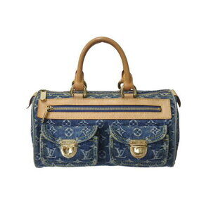Louis Vuitton Neo Speedy handbag Monogram denim Indigo Blue